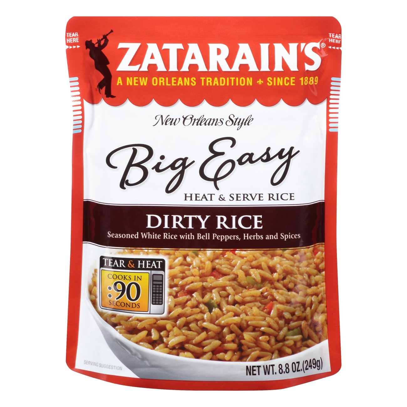 Zatarain's Big Easy Rice Dirty Rice Shop Rice & grains at HEB