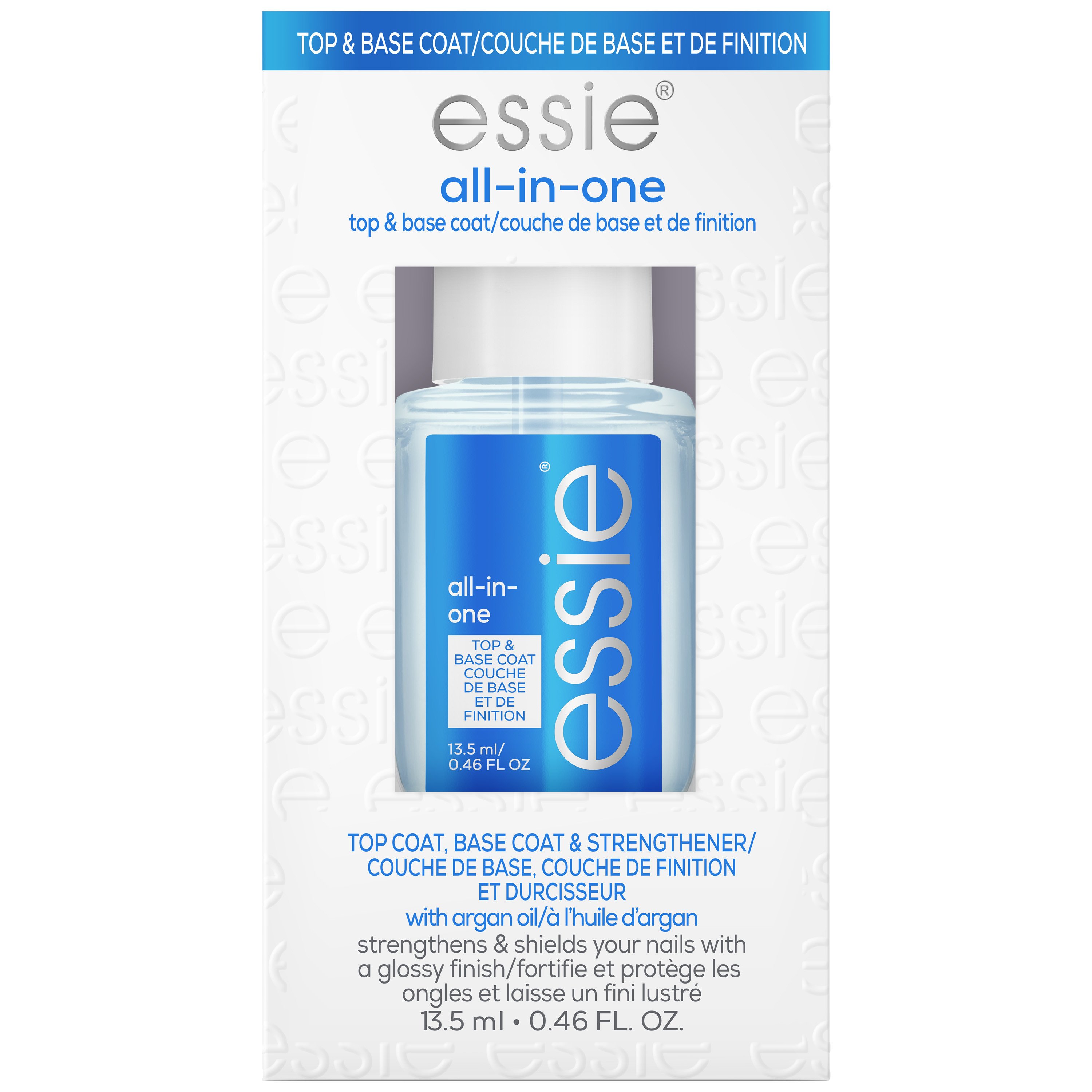 essie All In One Base + Top Coat + Strengthener Nail Treatment - Shop  Treatments at H-E-B