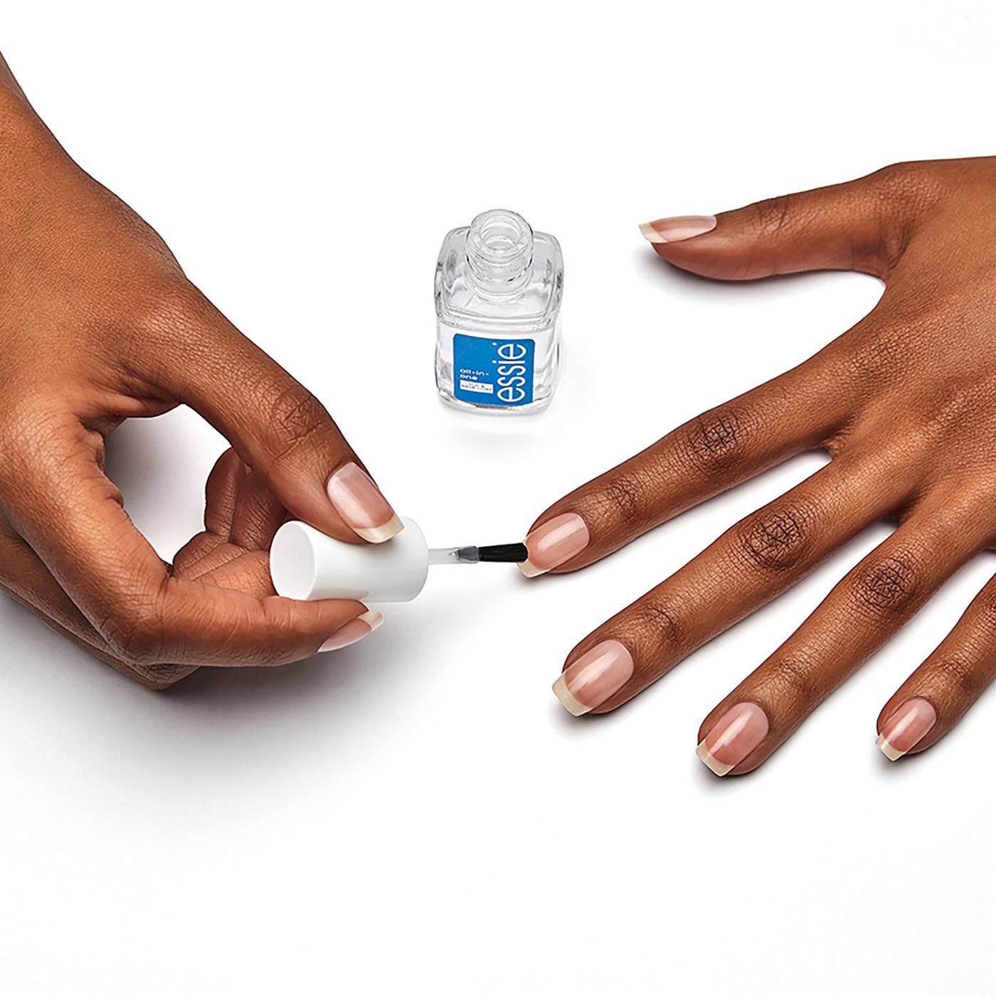 essie All In One Base + Top Coat + Strengthener Nail Treatment; image 3 of 16