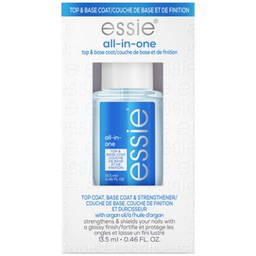 essie All In One Base + Top Coat + Strengthener Nail Treatment, 0.46 oz