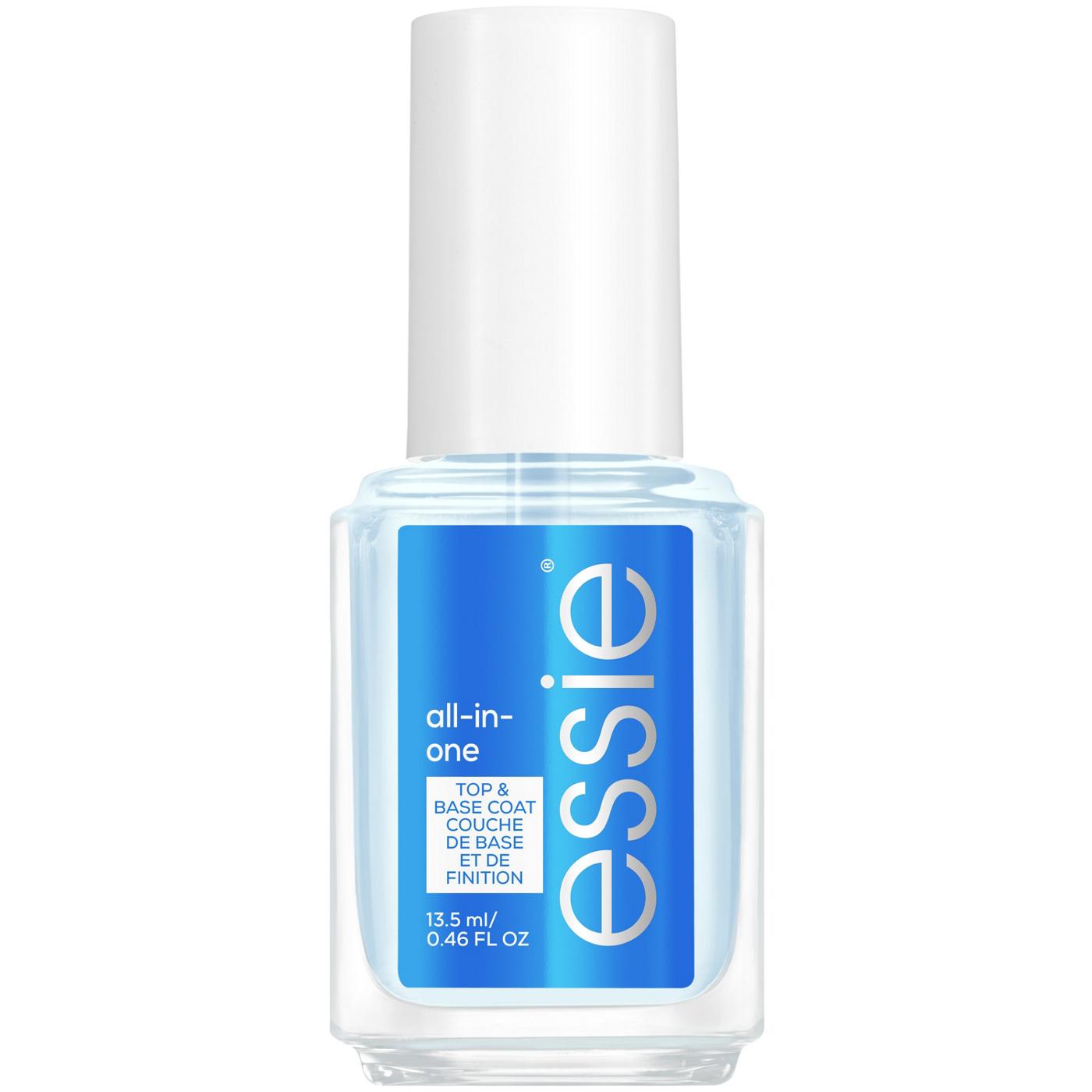 essie All In One Base + Top Coat + Strengthener Nail Treatment; image 10 of 16