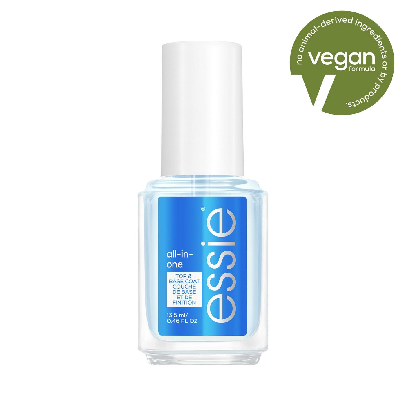 essie All In One Base + Top Coat + Strengthener Nail Treatment; image 14 of 16