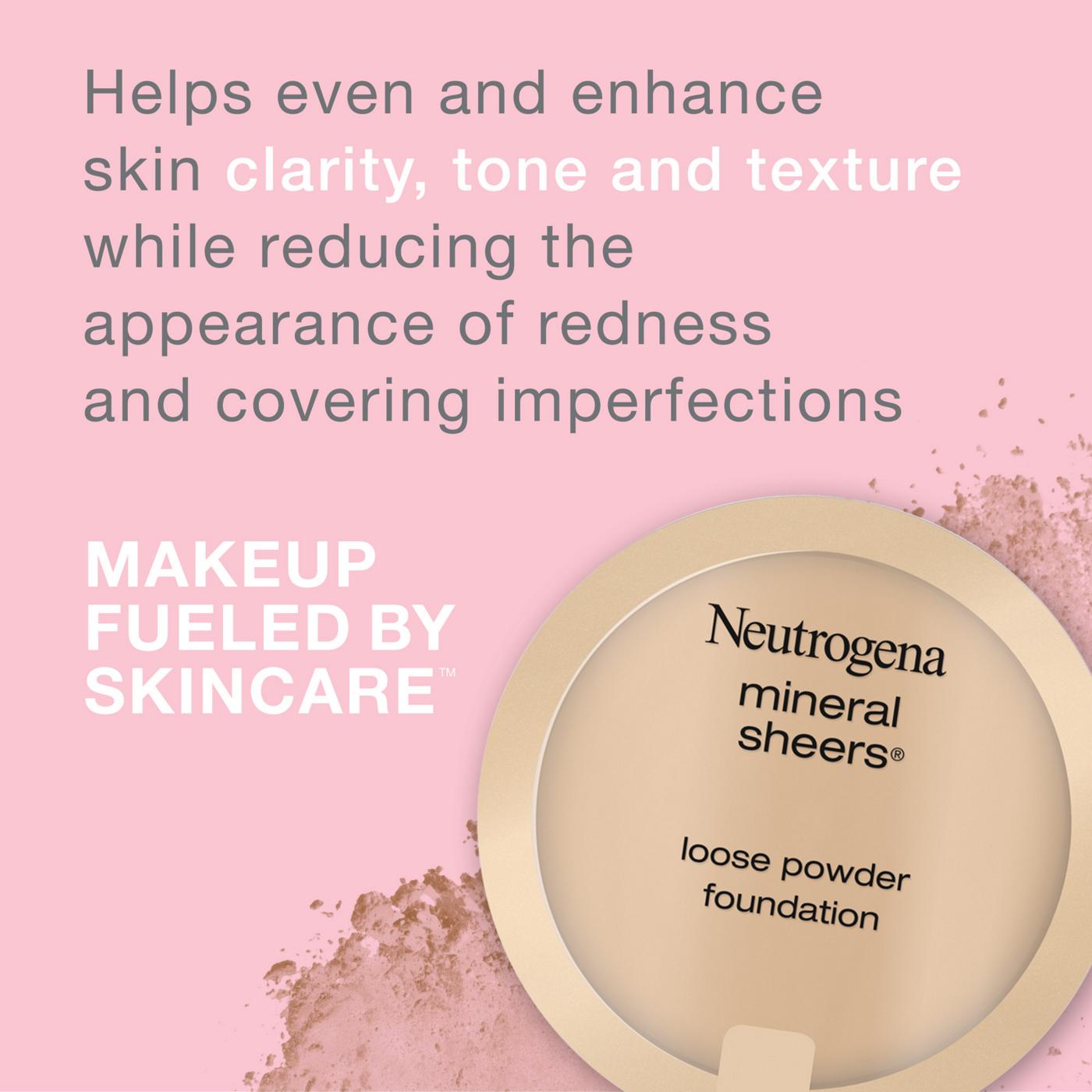 Neutrogena Mineral Sheers Loose Powder Foundation 40 Nude; image 2 of 6