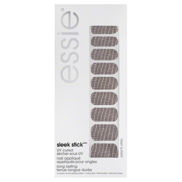 essie Sleek Stick Nail Sticker Set Croc'n Chic Shop Nail polish at