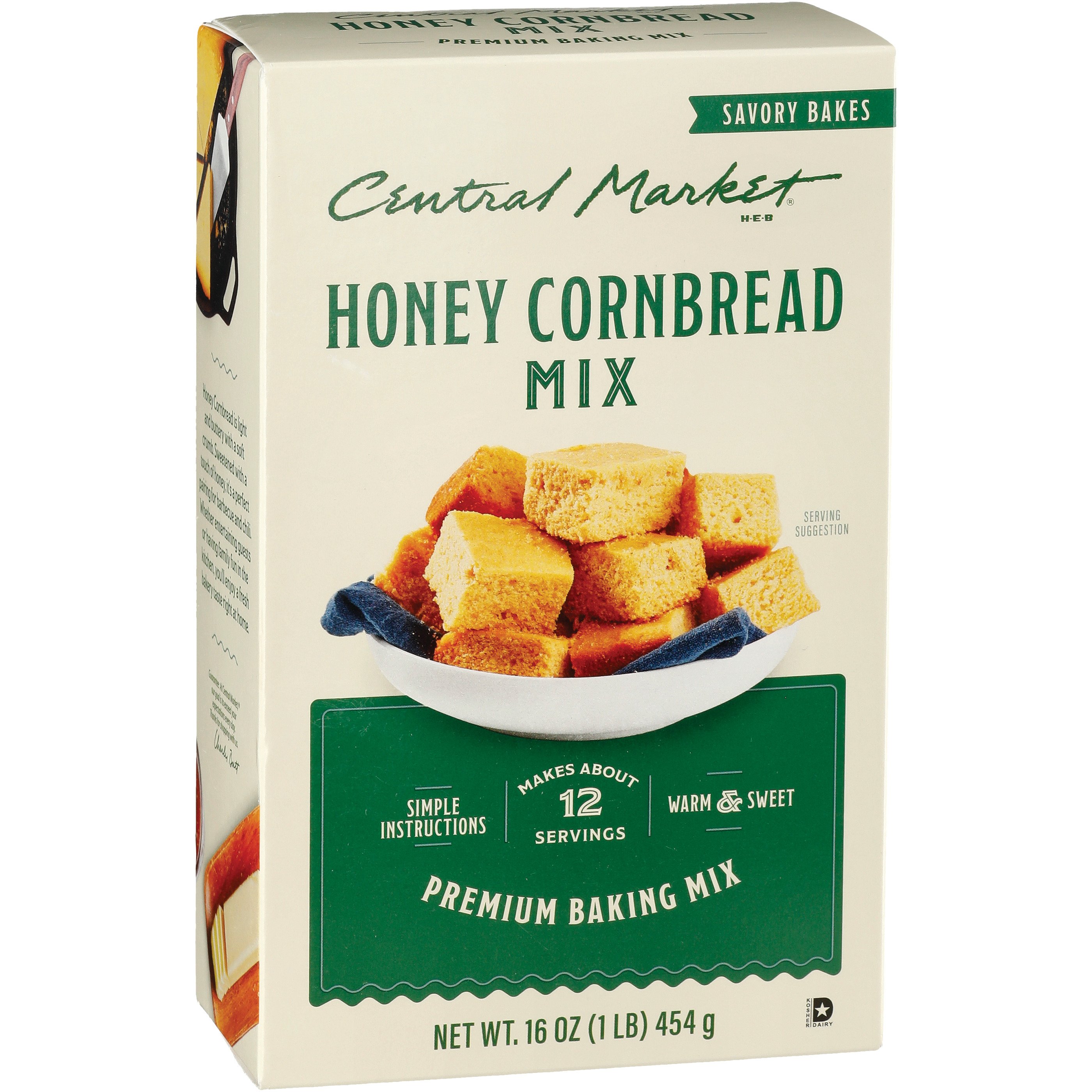 Central Market Honey Cornbread Mix - Shop Baking Mixes At H-E-B