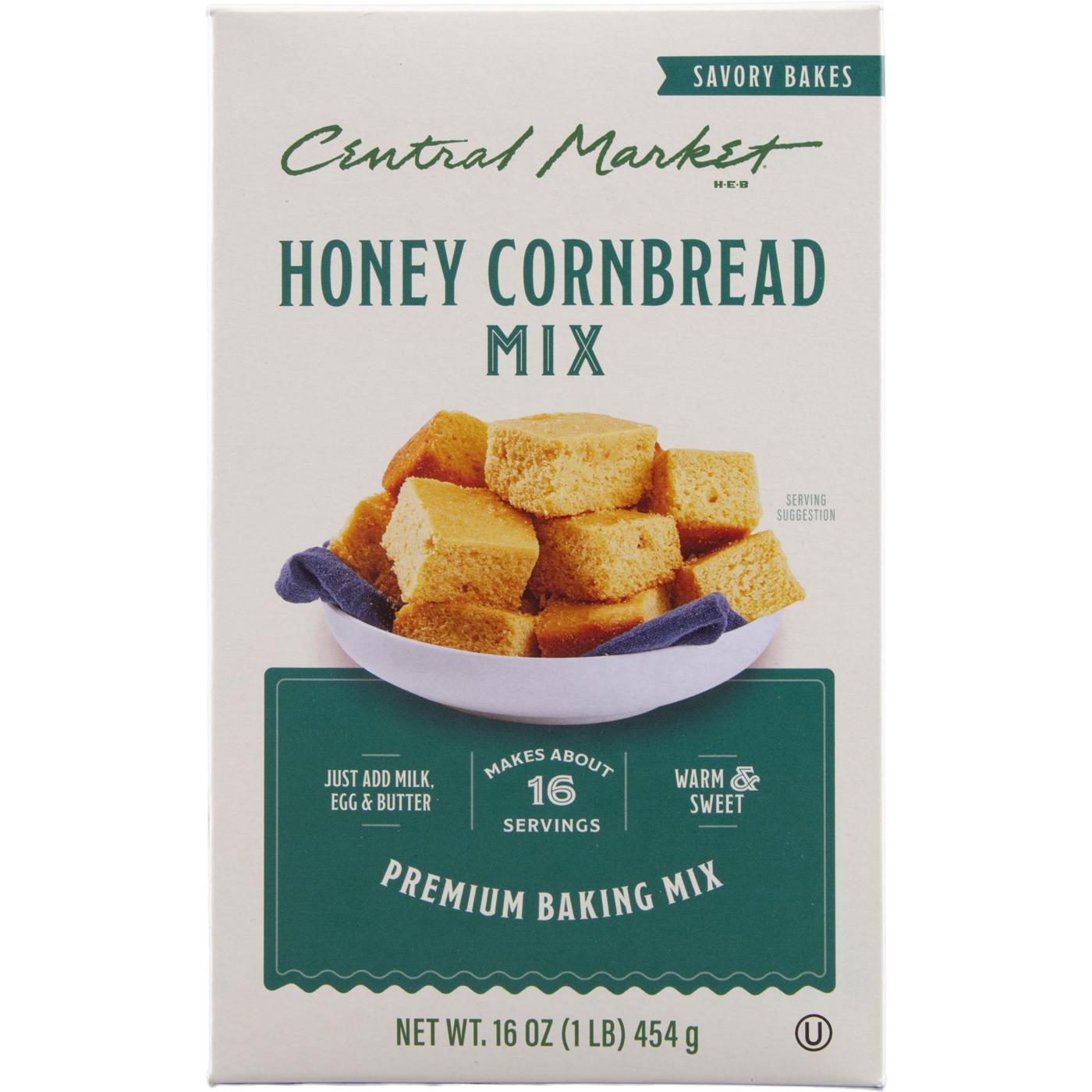 Central Market Honey Cornbread Mix; image 1 of 4