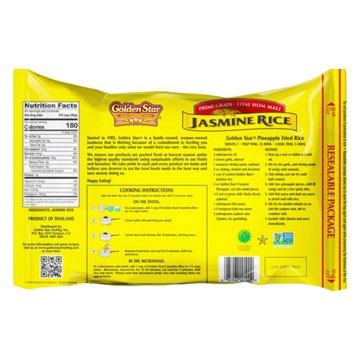 Golden Star Jasmine Rice, 5 lbs