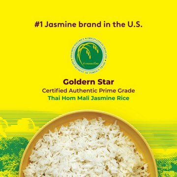 Golden Star Jasmine Rice, 5 lbs