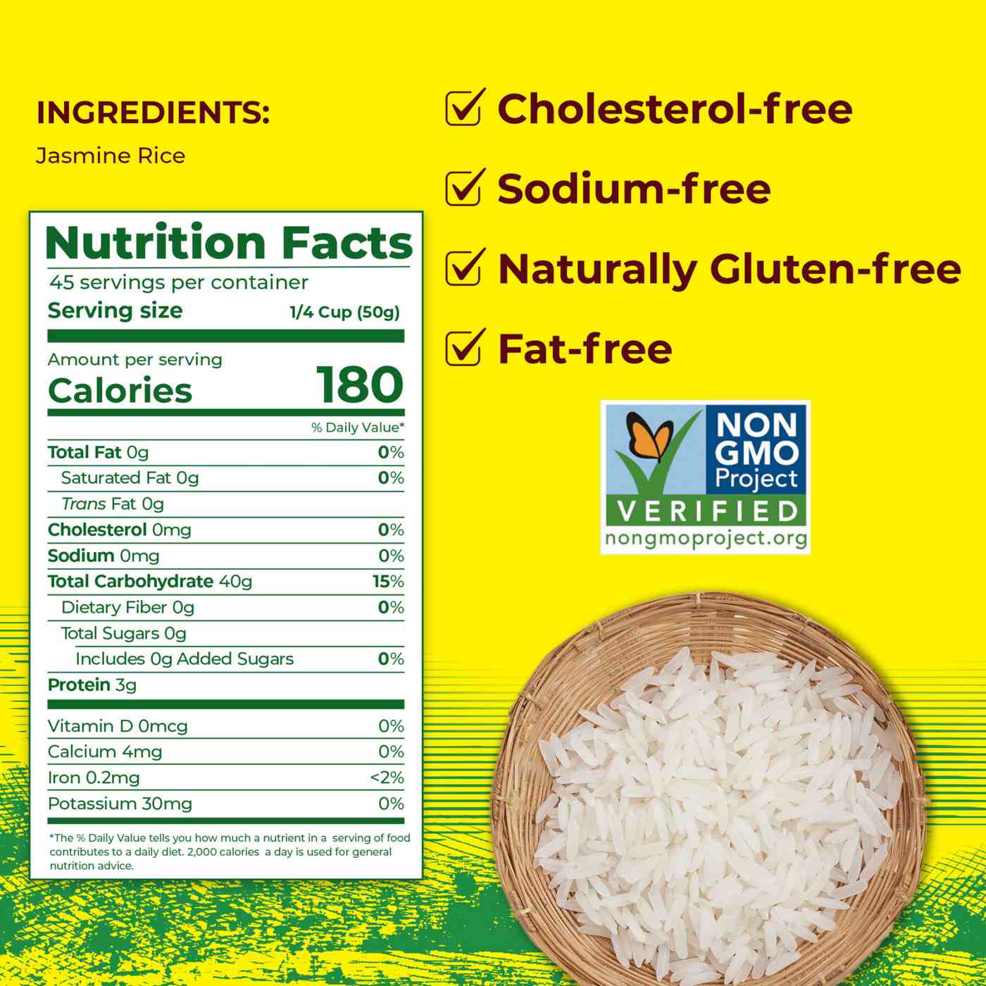 Golden Star Jasmine Rice; image 5 of 5