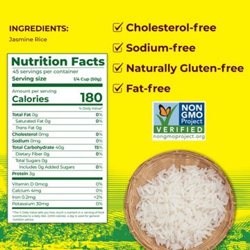 Golden Star Jasmine Rice, 5 lbs