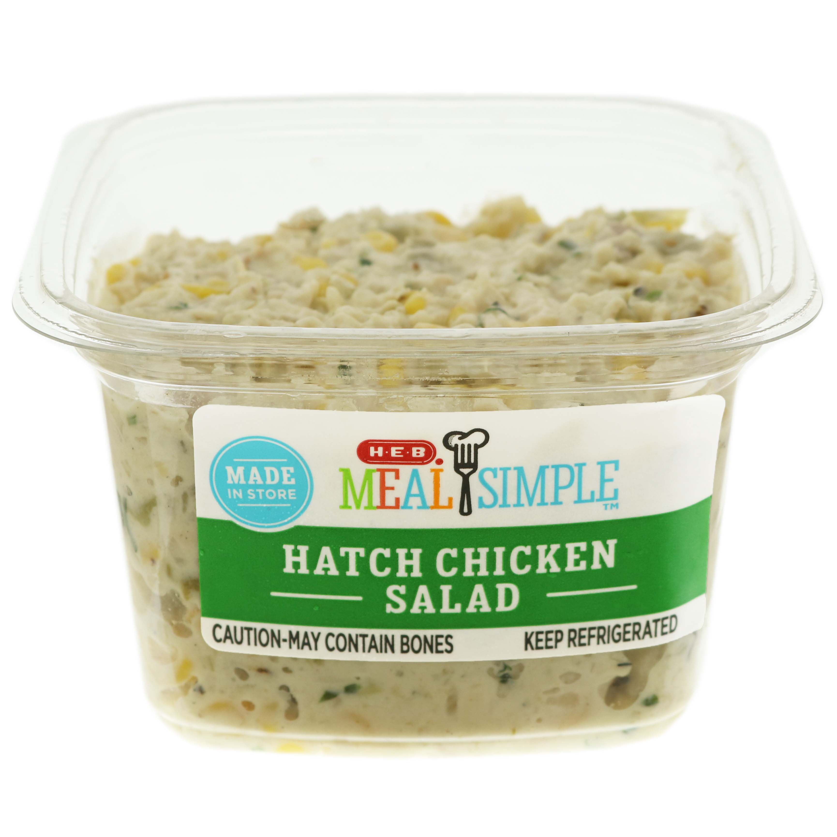 H-E-B Hatch Green Chile Chicken Salad - Shop Entrees & Sides At H-E-B