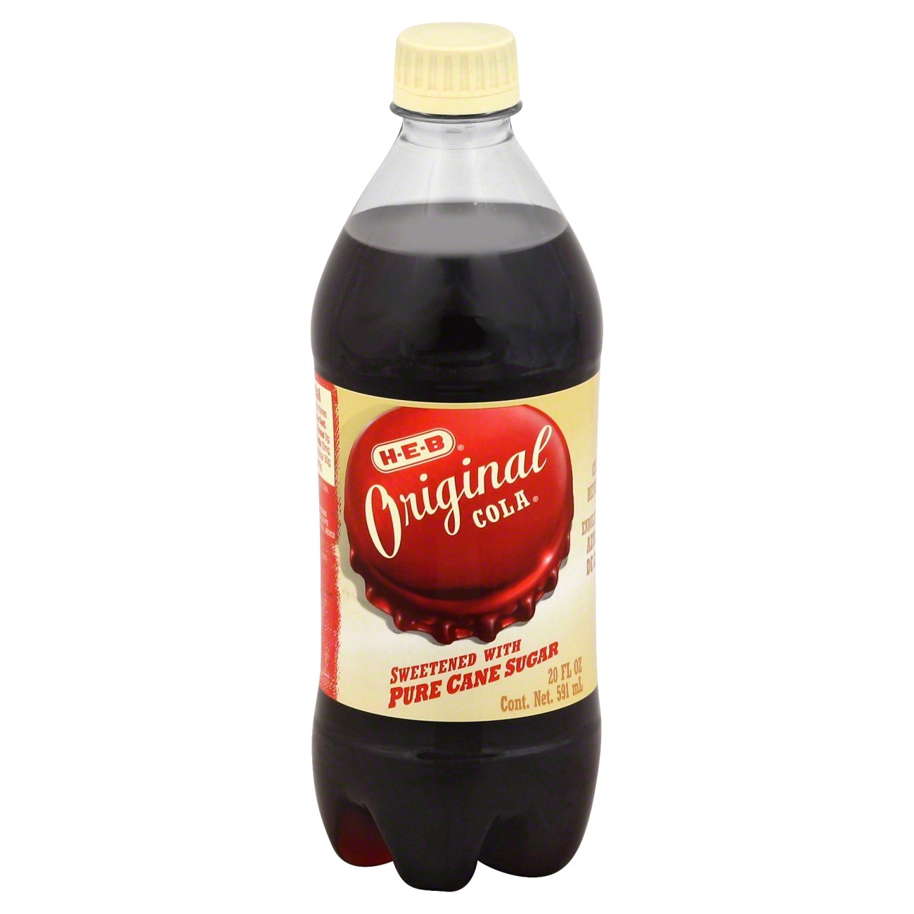HEB Original Cola Pure Cane Sugar Soda Shop Soda at HEB