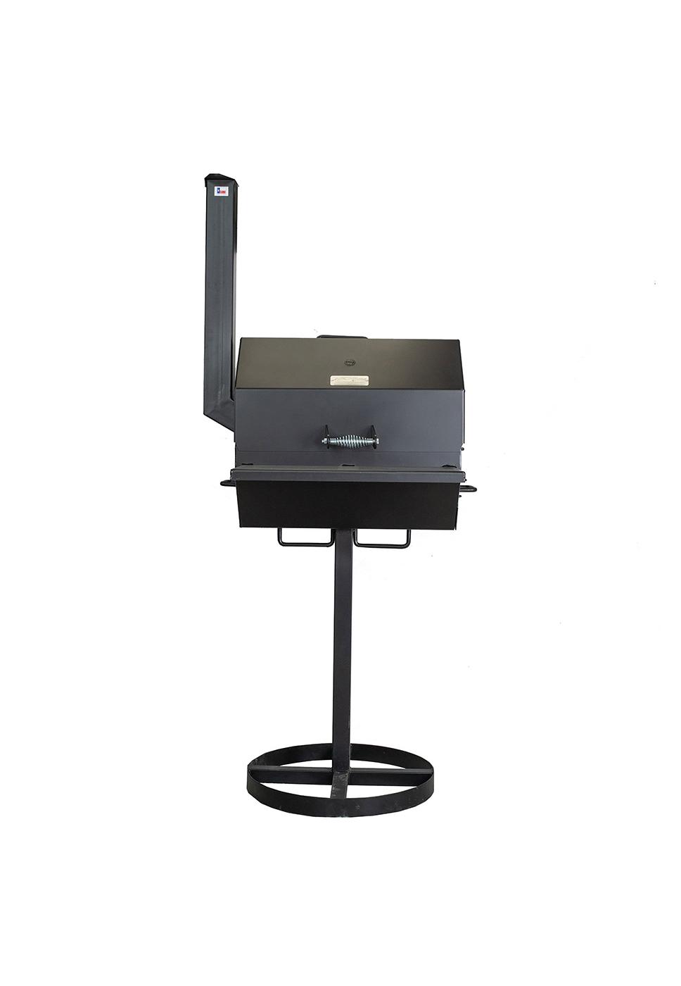 All Seasons Feeders Heavy-Duty Pedestal Charcoal BBQ Pit; image 1 of 5