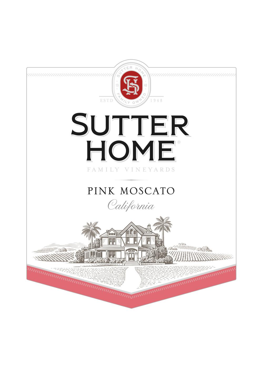 Sutter Home Family Vineyards Pink Moscato; image 2 of 4