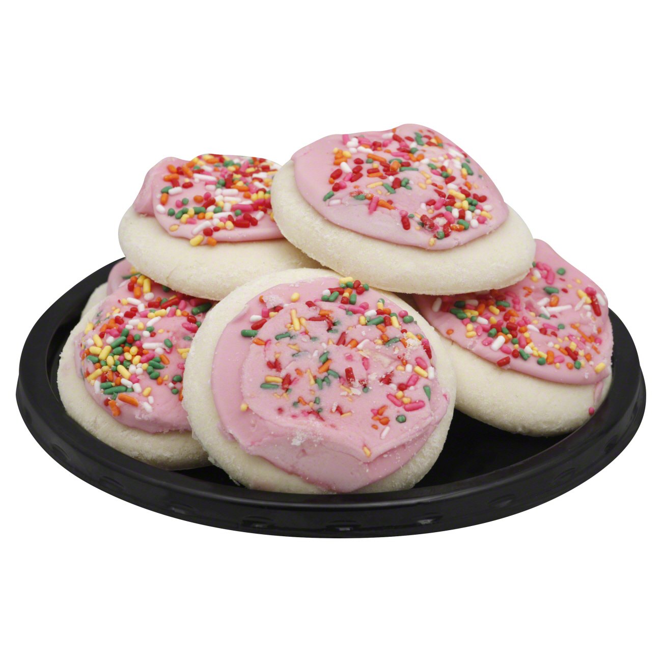 H-E-B Bakery Pink Frosted Sugar Cookies - Shop Cookies At H-E-B