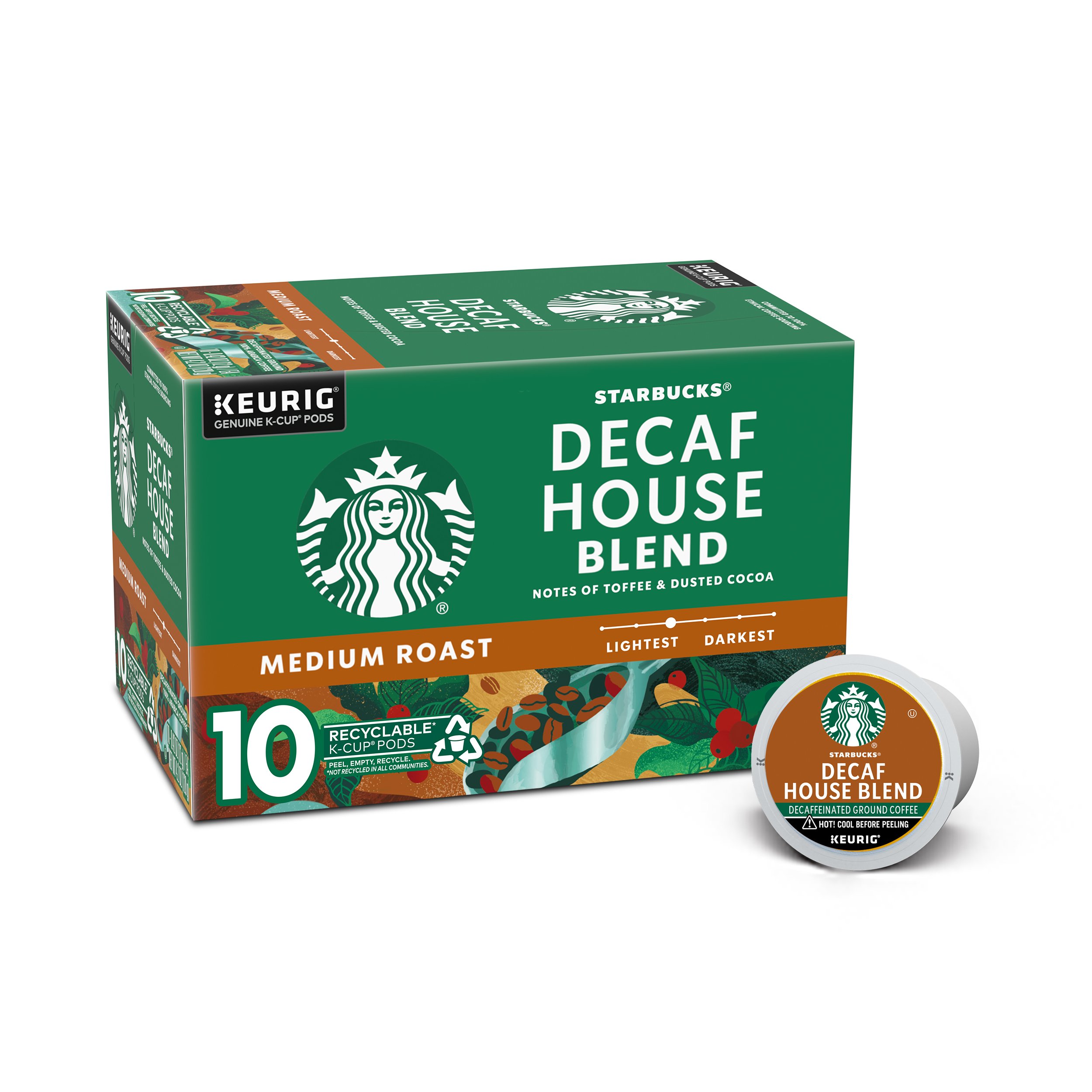 Starbucks decaf 2025 house blend