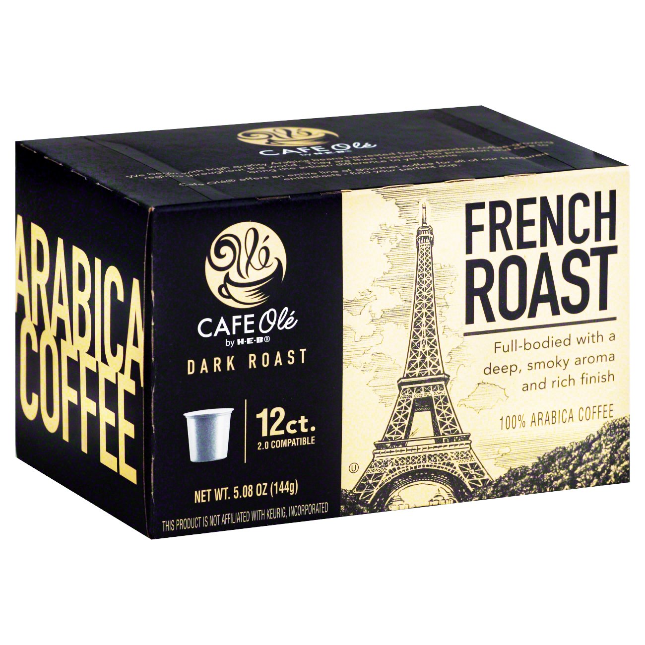 CAFE Olé by H-E-B Whole Bean Dark Roast French Roast Bulk Coffee