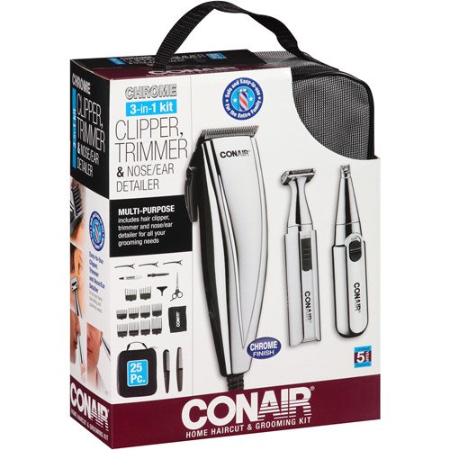 Conair home haircut shop and grooming kit