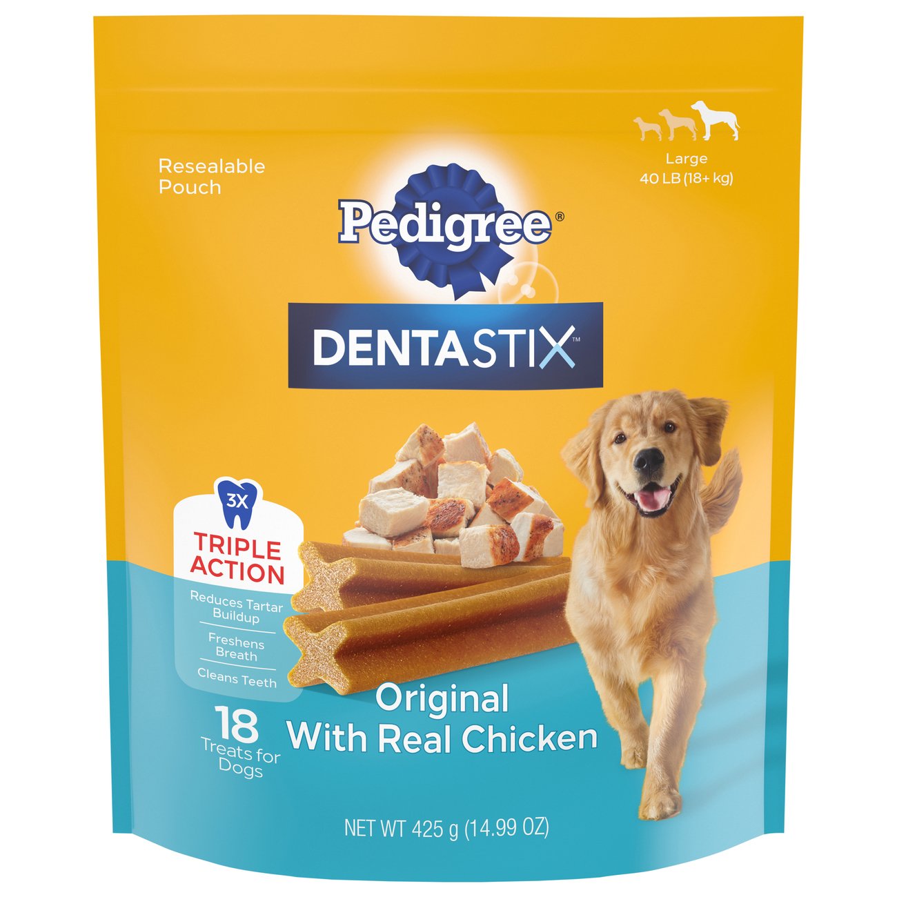 Pedigree DENTASTIX Daily Oral Care Large Dog Treats Shop Dogs at HEB