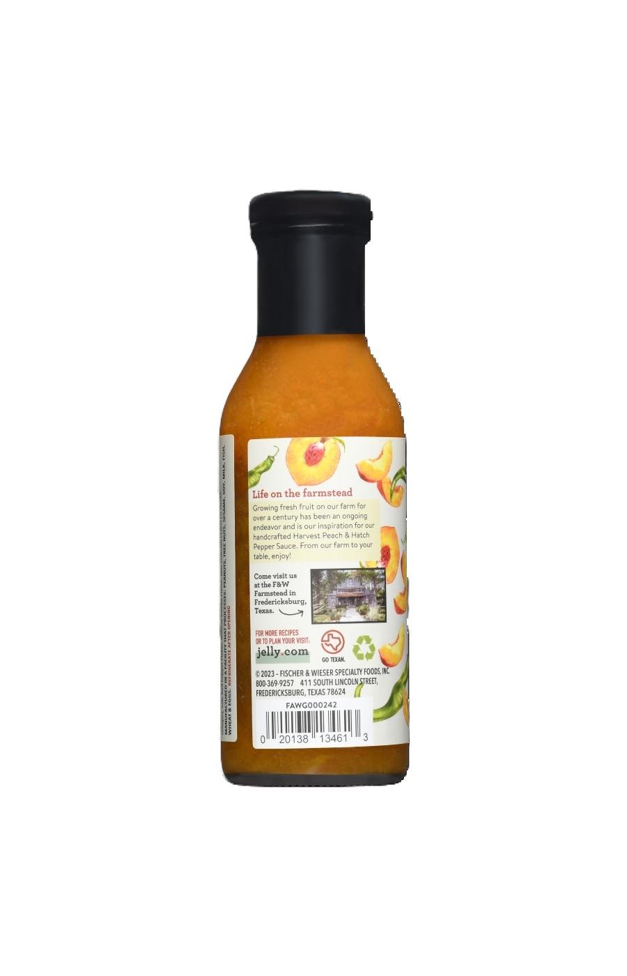 Fischer & Wieser Peach & Hatch Pepper Sauce; image 2 of 3