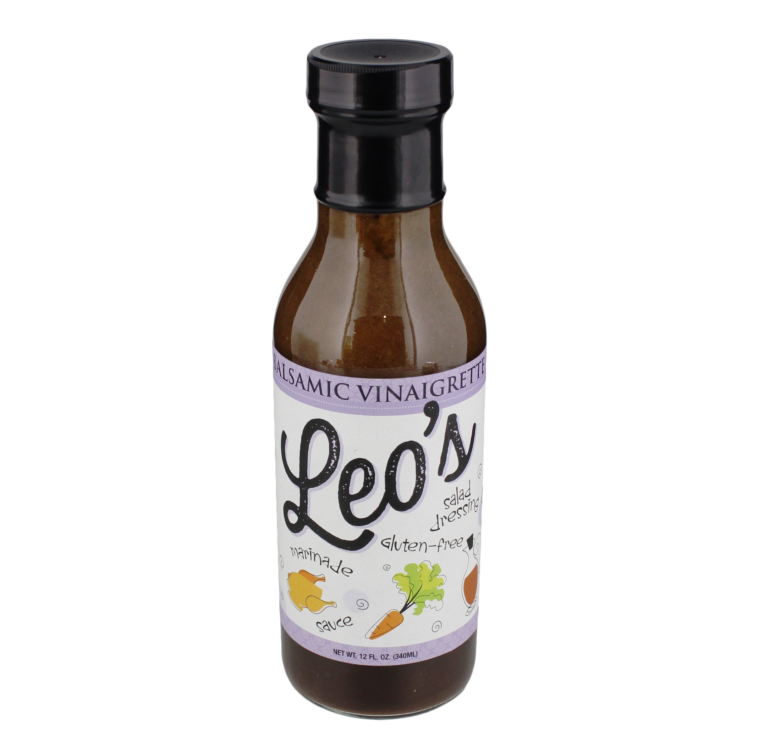 Leo's Original Balsamic Vinaigrette Salad Dressing Shop Salad