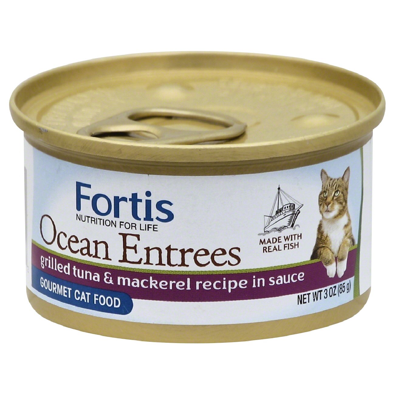 Fortis Ocean Entrees Tuna & Mackerel Cat Food Shop Cats at HEB