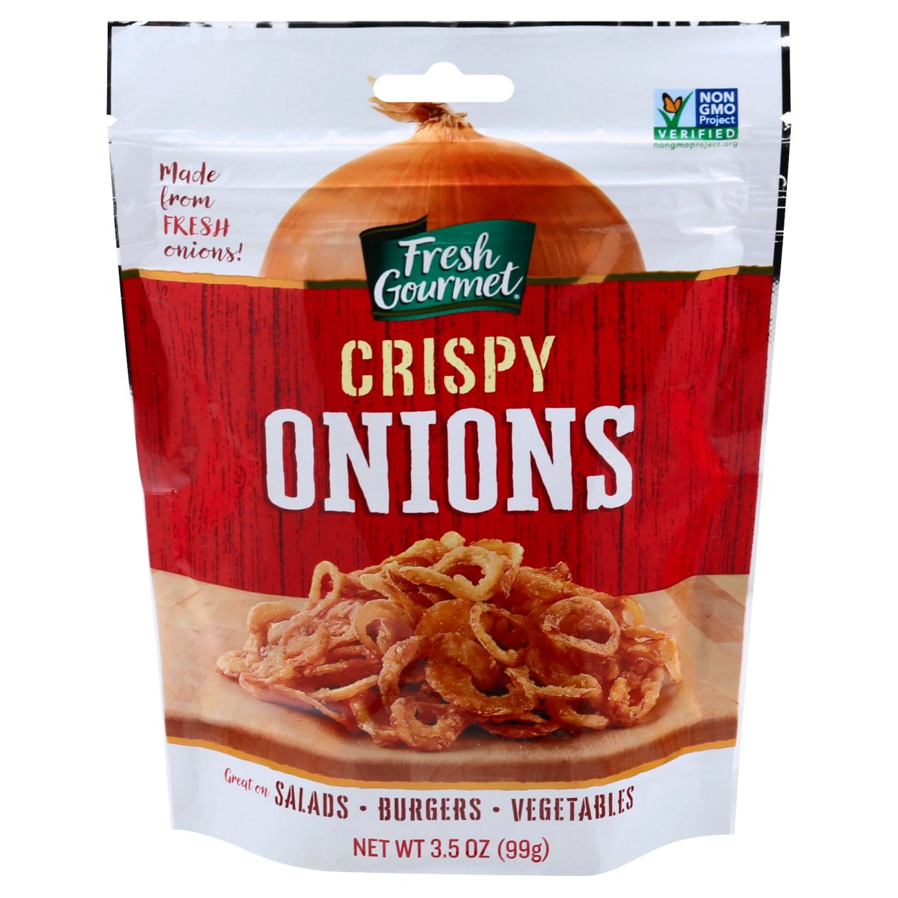 Fresh Gourmet Lightly Salted Crispy Onions - Shop Salad Toppings at H-E-B