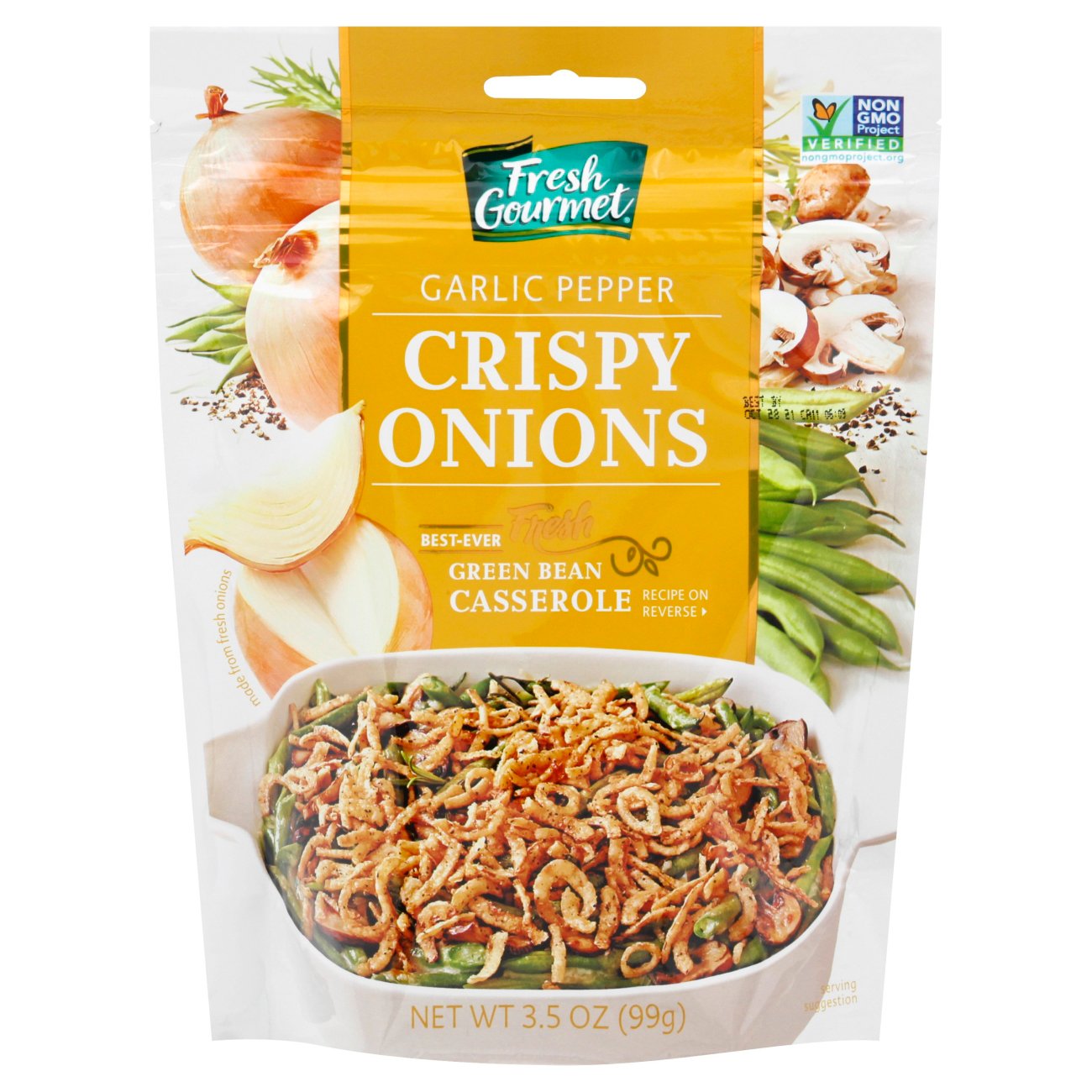 Fresh Gourmet Lightly Salted Crispy Onions - Shop Salad Toppings at H-E-B