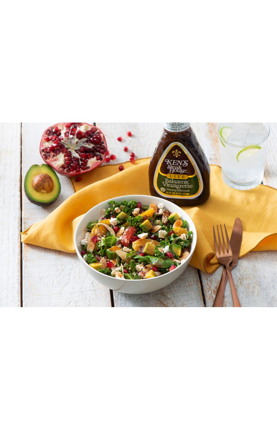 Ken's Steak House Lite Balsamic Vinaigrette Dressing Shop Salad