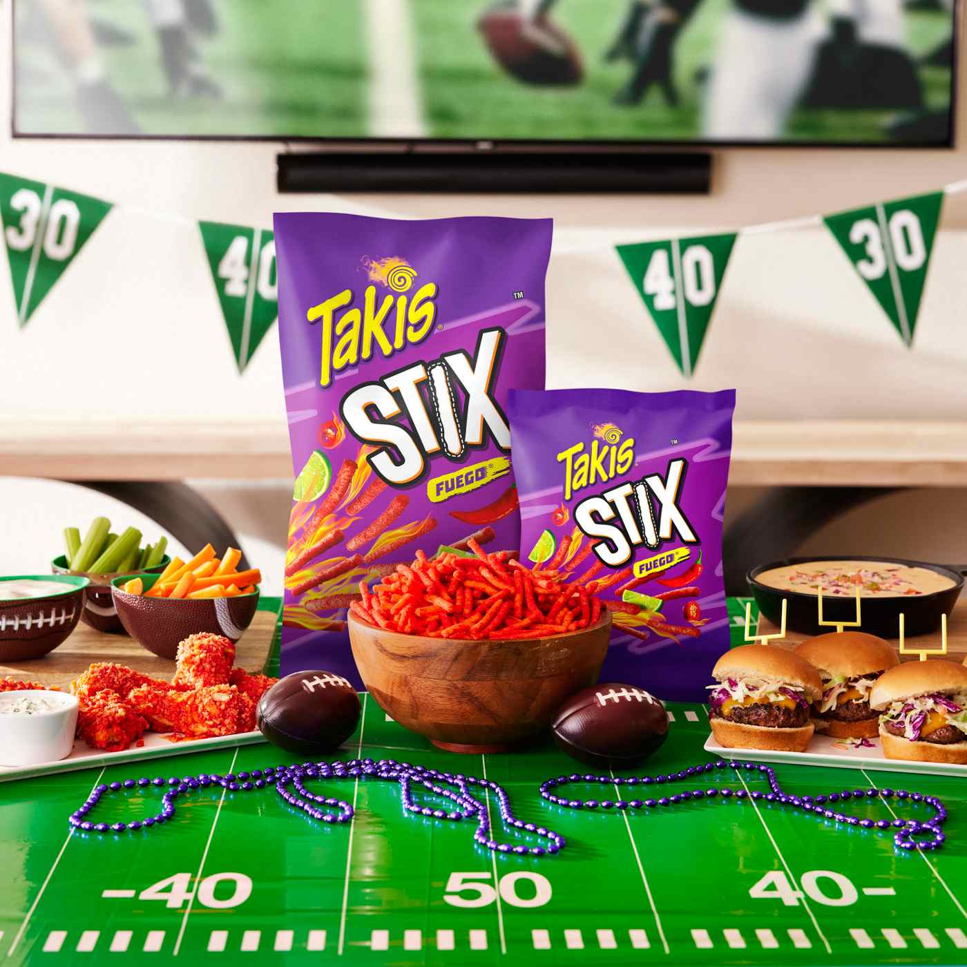 Takis Fuego Stix Snack Size Bag - Hot Chili Pepper & Lime Corn Snack Sticks; image 3 of 7