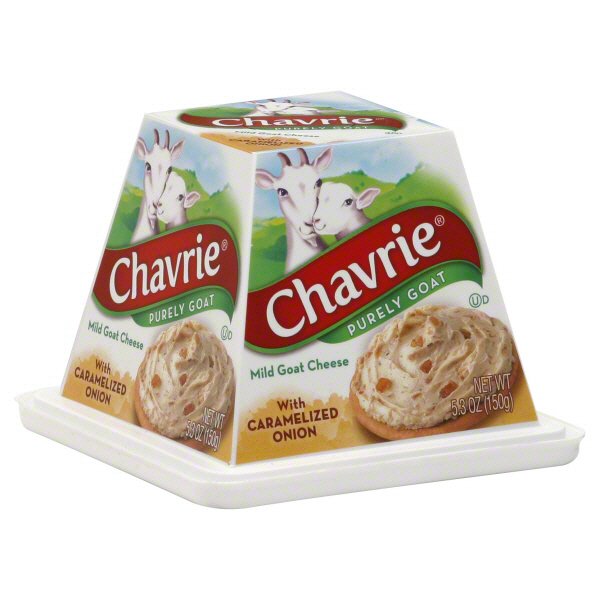 Chavrie Mild Goat Cheese With Caramelized Onion Shop Cheese at HEB