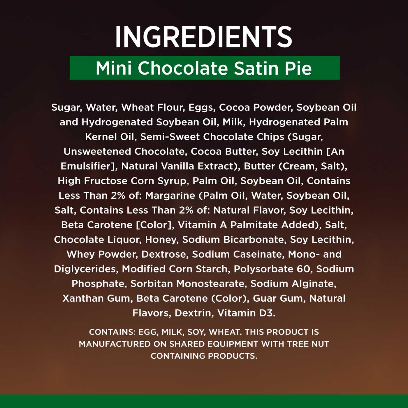 Marie Callenders Chocolate Satin Mini Pies Shop Desserts And Pastries At H E B