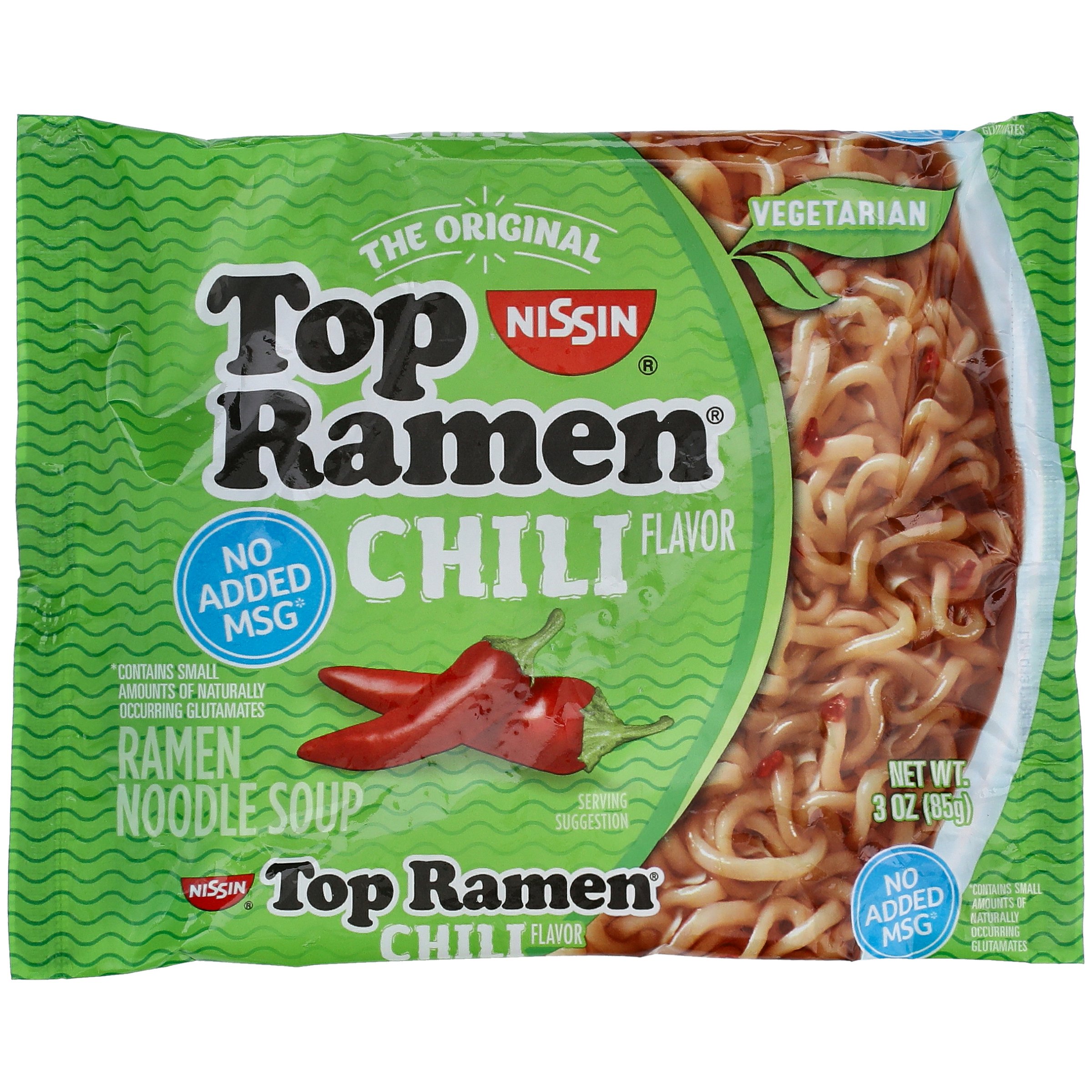 Nissin Top Ramen Chili Flavor Noodle Soup Shop Soups Chili At H E B