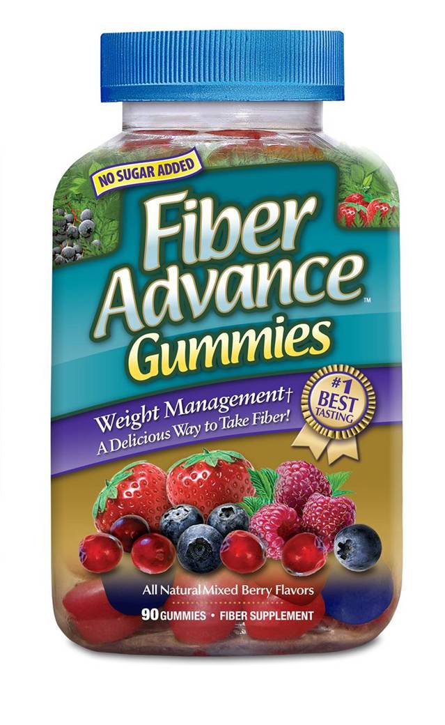 Fiber Advance Weight Management Mixed Berry Flavors Gummies Shop