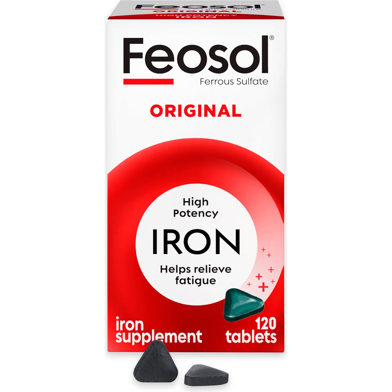 Feosol Original Ferrous Sulfate Iron Tablets Shop Minerals at HEB