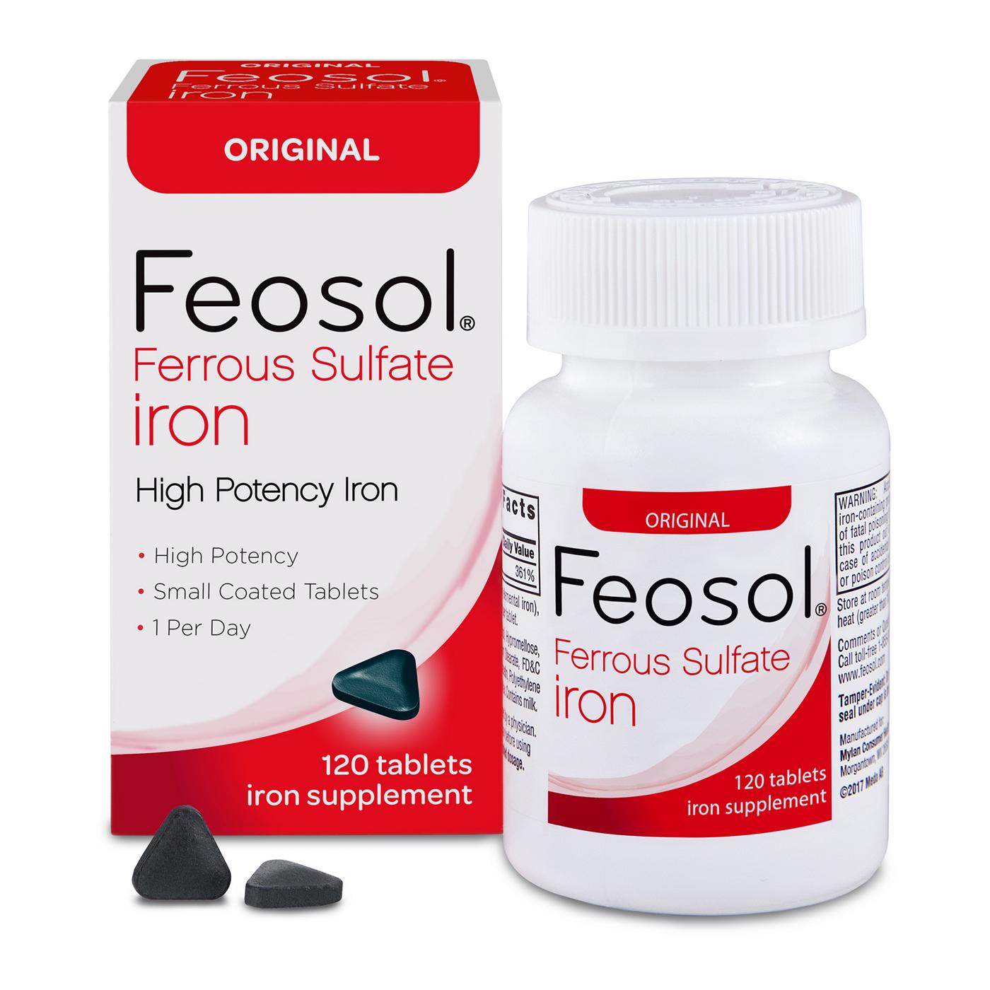 Feosol Original Ferrous Sulfate Iron Tablets; image 5 of 8