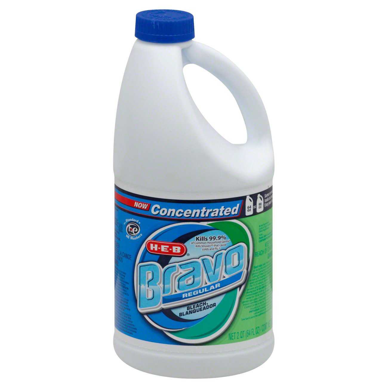 H-E-B Bravo Concentrated Regular Bleach - Shop Bleach At H-E-B