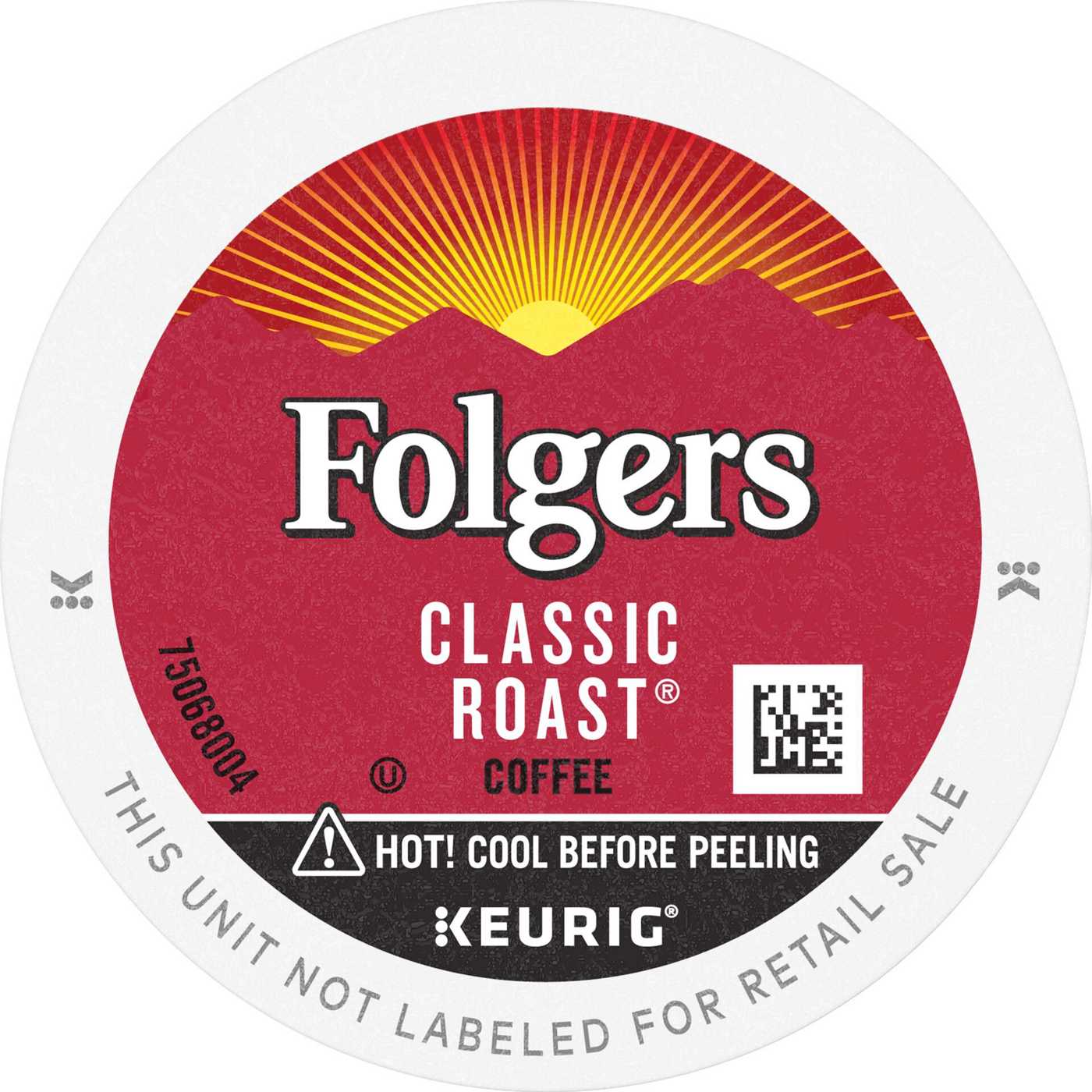 Folgers Classic Roast Medium Roast Single Serve Coffee K Cups; image 2 of 2