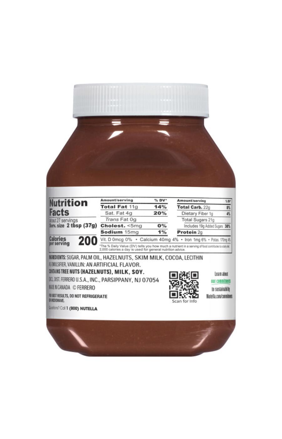 Nutella hazelnut spread with cocoa (200 g / 7.05 oz)  Online Supermarket.  Items from Panama and Miami to Cuba