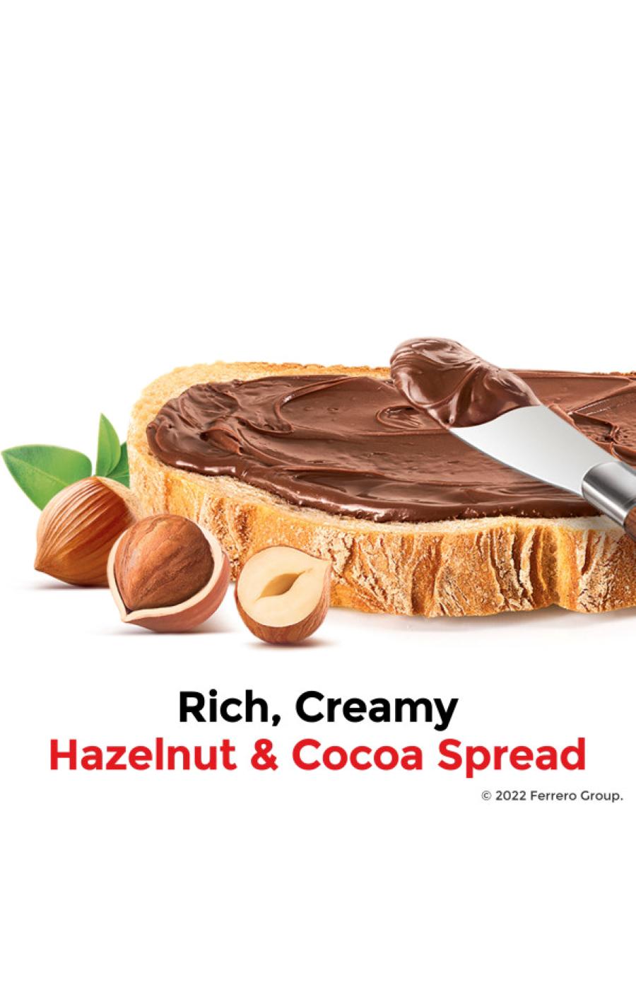 Nutella Chocolate Hazelnut Spread with Cocoa; image 8 of 8