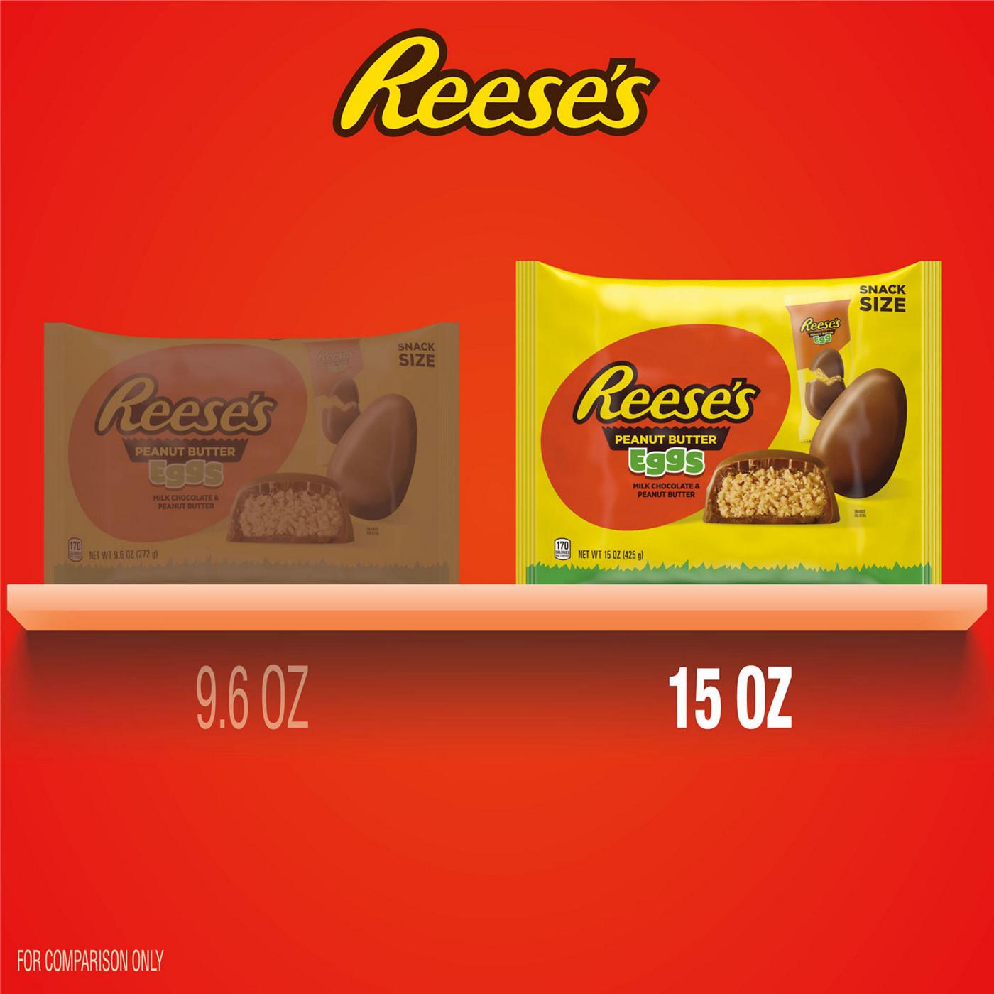 Reese's Peanut Butter Eggs Snack Size Easter Candy; image 4 of 7