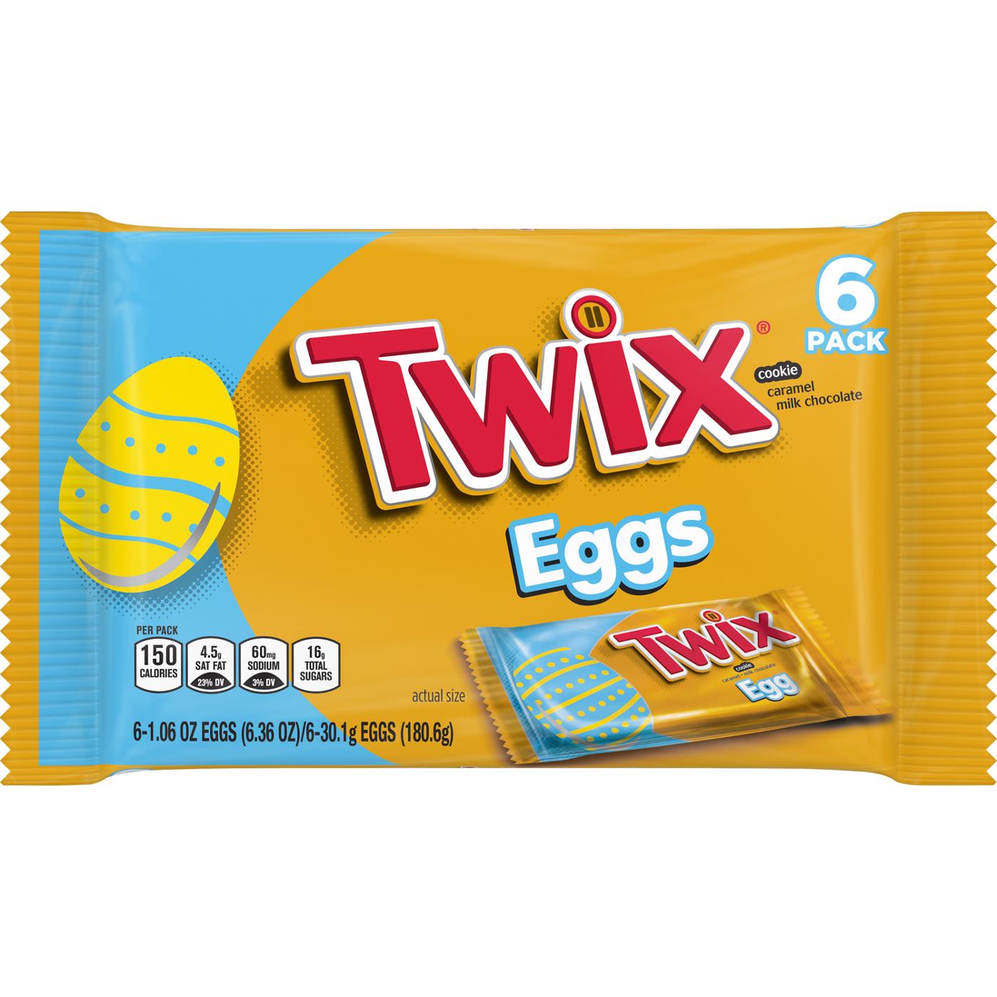 Twix Eggs Easter Candy; image 1 of 8