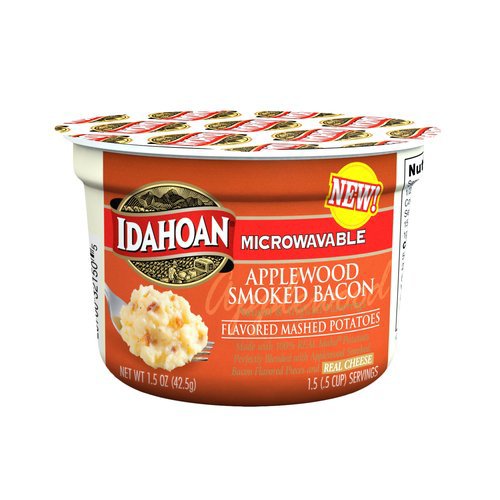 Idahoan Applewood Smoked Bacon Mashed Potatoes Cup Shop Pantry Meals