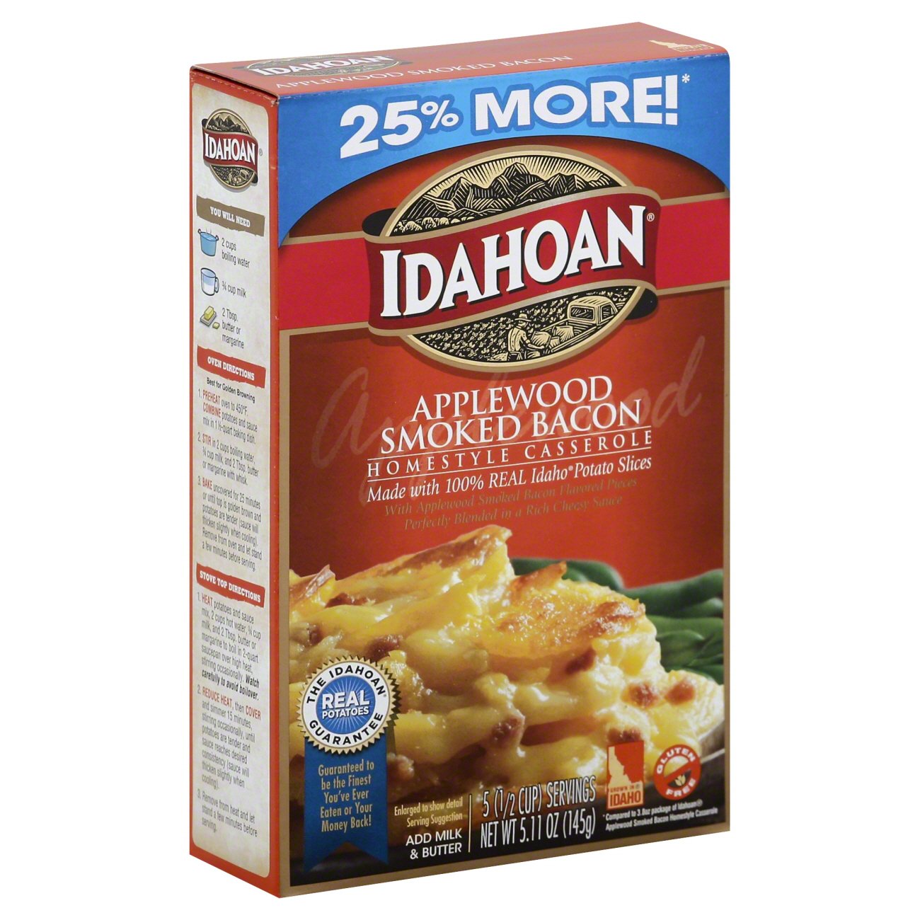 Idahoan Applewood Smoked Bacon Homestyle Casserole Shop Pantry meals