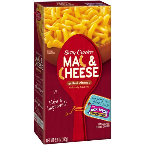 Betty Crocker Grilled Cheese Mac & Cheese Shop Pantry Meals at HEB