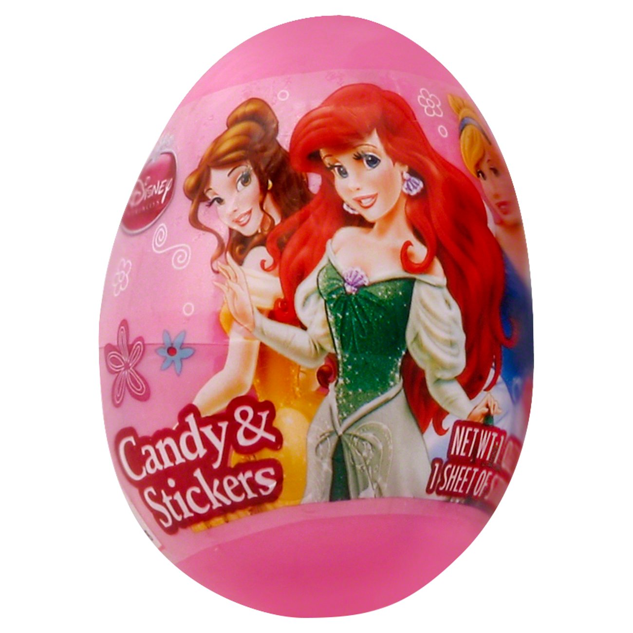 Frankford Disney Princess Plastic Egg with Candy & Stickers - Shop ...