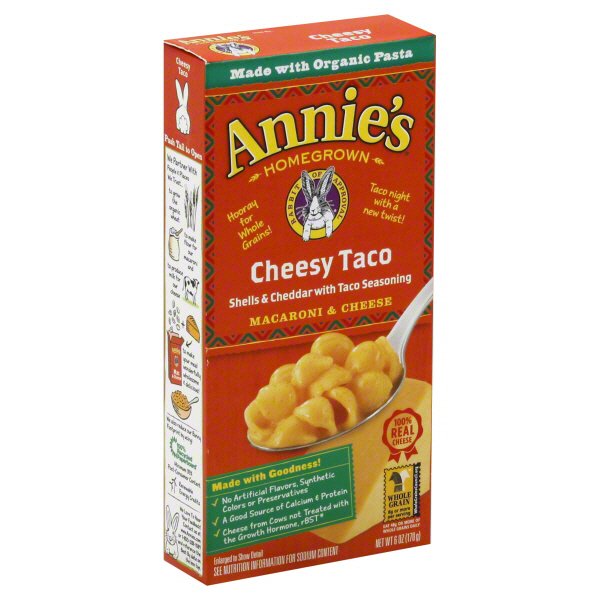 Annie's Homegrown Cheesy Taco Macaroni and Cheese - Shop Pantry meals ...