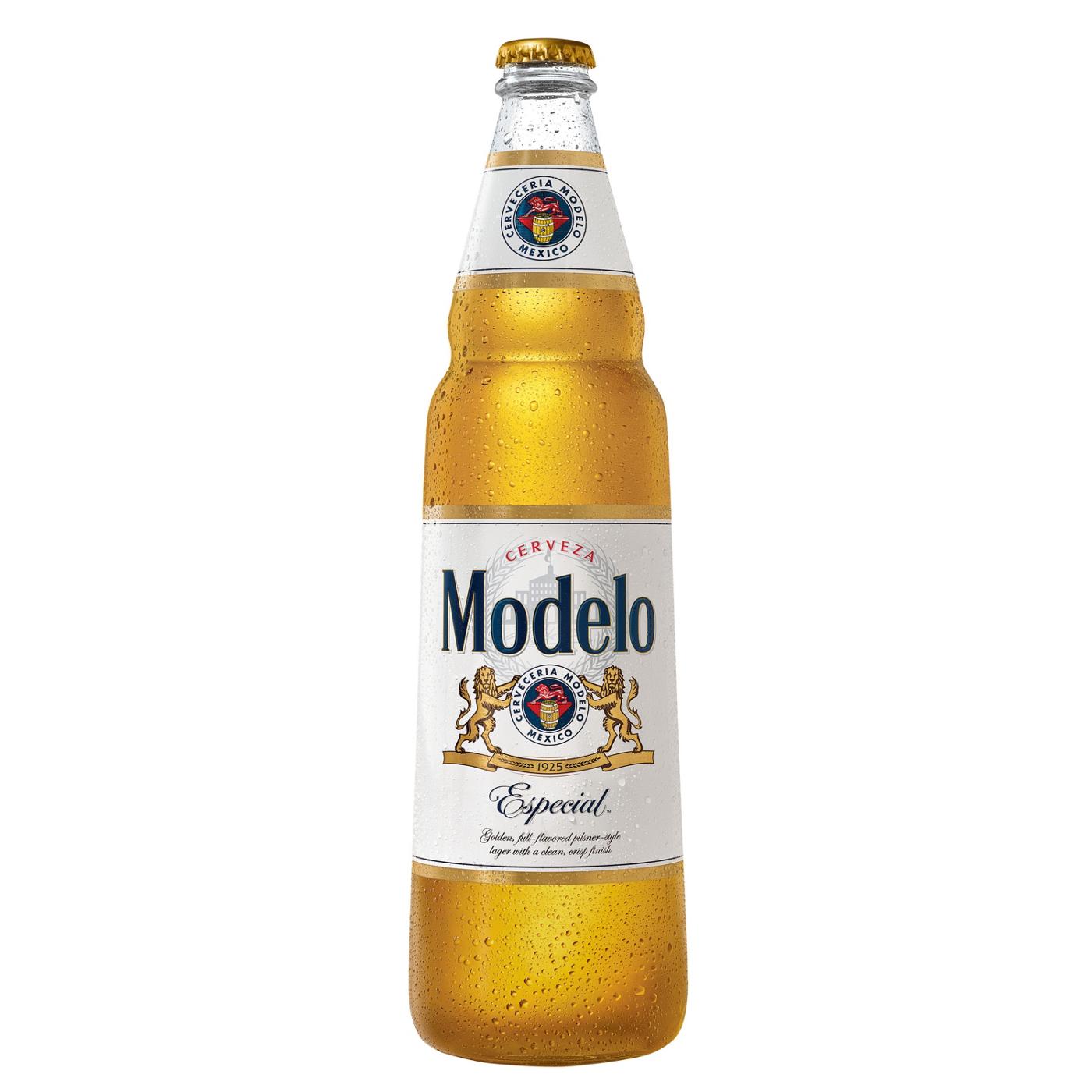 Modelo Especial Mexican Lager Import Beer 24 oz Bottle; image 1 of 2