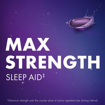 Vicks ZzzQuil Liquicap Nighttime Sleep Aid, 24 ct