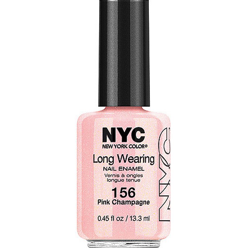 NYC Long-Wearing Nail Enamel Pink Champagne - Shop Nails at H-E-B